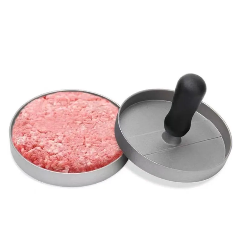 Burger Press Hamburger Meat Tool Patty Maker Aluminum Burger Maker - Image 7