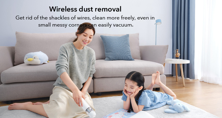 Original XIAOMI MIJIA Portable Handheld Vacuum Cleaner For Home Car Mini Wireless Dust Catcher - Image 9