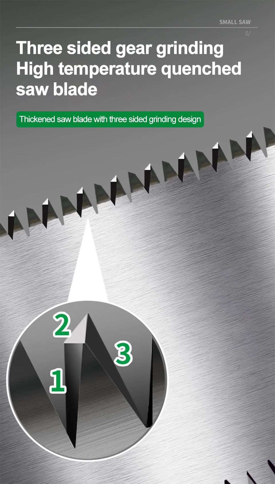 Japanese Style Hand Saw Single/Double Sided Fine Tooth Wood Saw SK5 Steel Flexible Hand Saw - Image 11