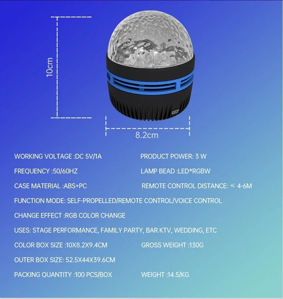 LED Galaxy Projector Light Multi-color Remote Control for Bedroom Decoration - Image 21