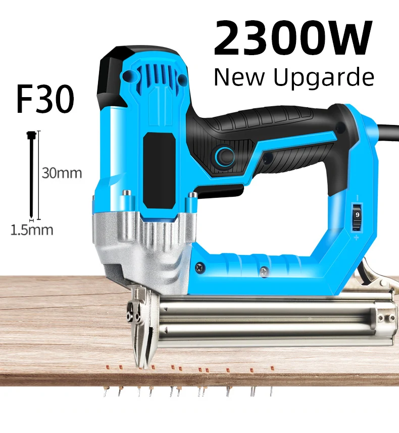 Electric Nail Gun Machine 2300W 220V Woodworking Furniture Electrical Straight Staple Nail F30/F25/F20/F15 Stapler Shooter - Image 19