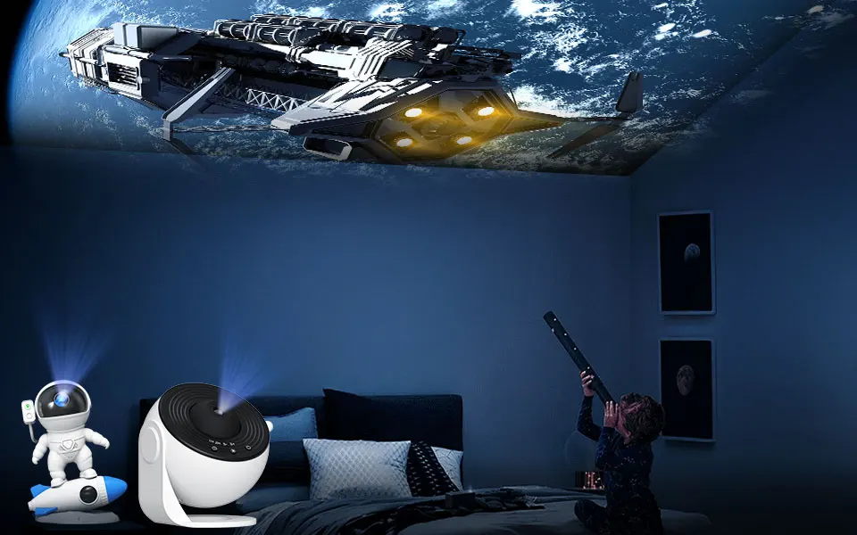 Night Light Galaxy Projector Starry Sky Projector Planetarium Lamp 6 Pack (Projector Not Included) - Image 14
