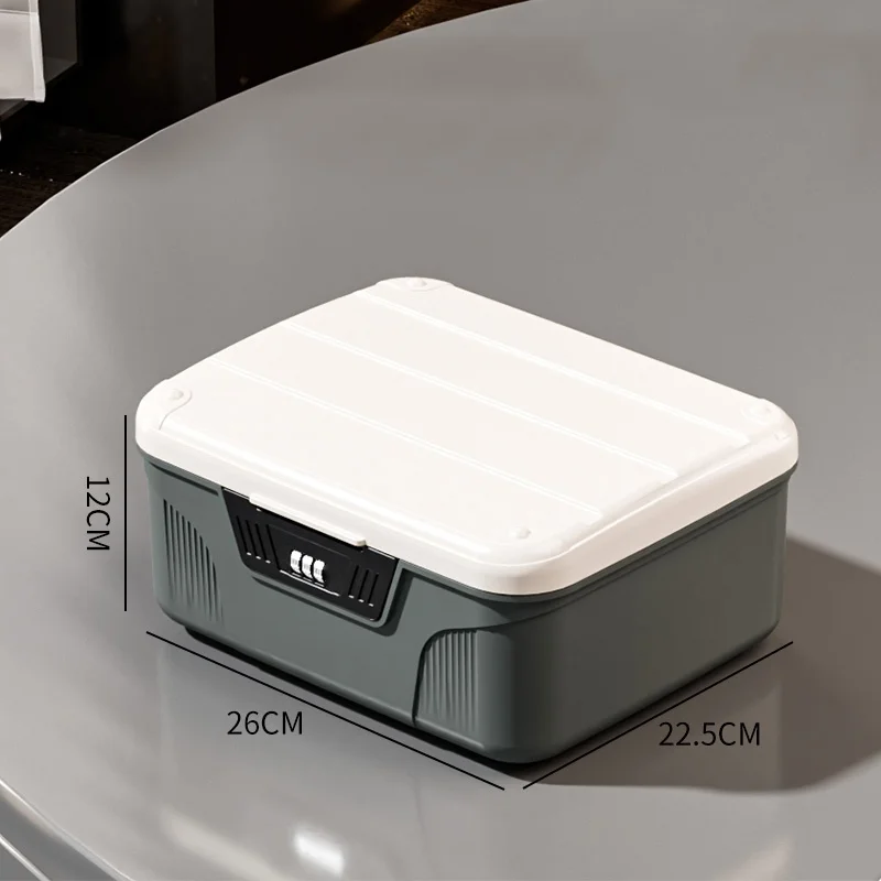 Digital Password Lock Safe Box Passport Medicine Portable Organizer Case Household Cash Jewelry Privacy Security Storage Box - Image 11