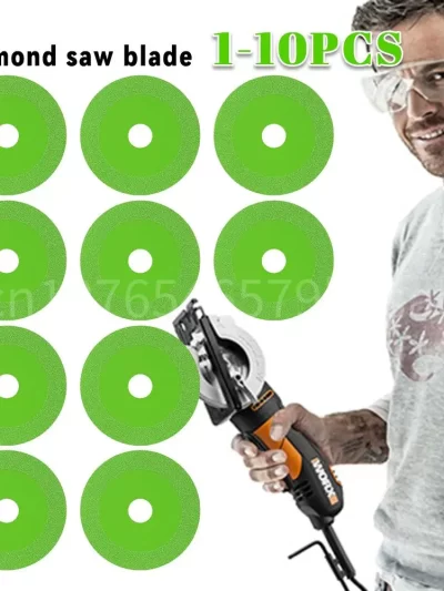 Polishing Cutting Blade 100mm Heat-resistance Ultrathin Grinding Saw Blade Wear-resistant Accessories for Ceramic Tile Marble