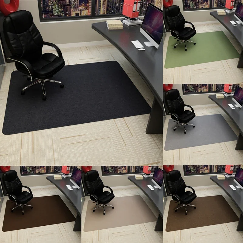 90x120cm Office Rolling Chair Mat Computer Gaming Chair Mat Colors - Image 2