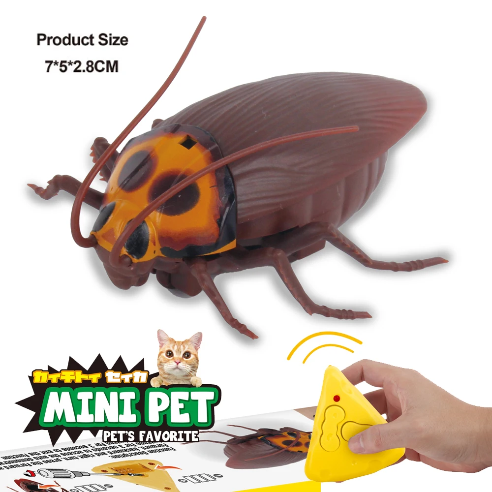 Trick Electric Cockroach Pet RC Simulation Spider Robotic Remote Control Adult Prank Insect - Image 13