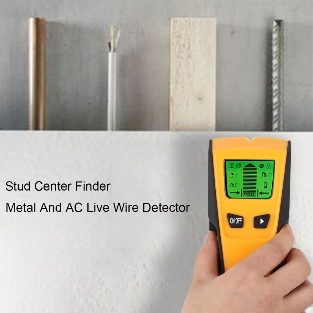 3 In 1 Metal Detector Find Metal Wood Studs AC Voltage Live Wire Detect Wall Scanner Electric Box Finder - Image 19
