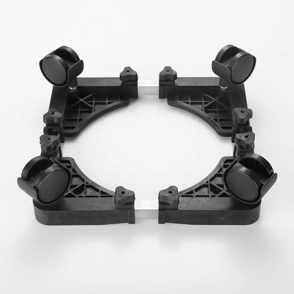 Adjustable Universal Wheel Mobile Rack Retractable 4 Locking Wheels Washing Machine Holder - Image 13