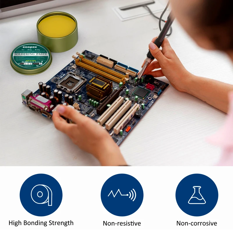 Solder Paste Rosin Flux 10g/30g/100g Lead-free Welding Flux - Image 17