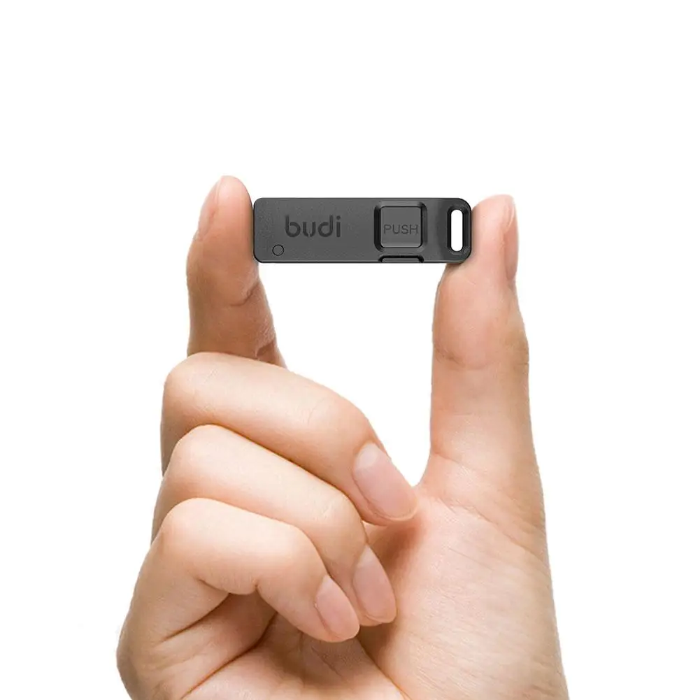 BUDI Anti-Lost Sim Card Eject Pin Needle Storage Box Universal Mobile Phone Steel Ejector Pin SIM TF Card Tray Opener Keyring - Image 10