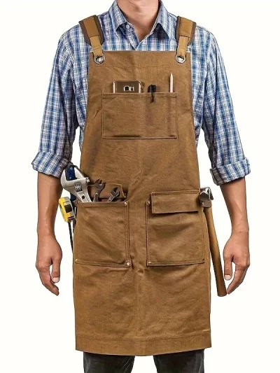 Good Thickened High Quality Cotton Canvas Summer Waterproof Apron