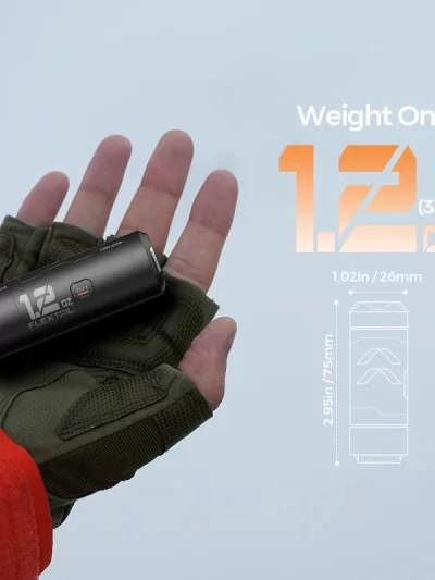 FLEXTAIL ZERO PUMP - 34g Camping Air Pump, Portable Electric Inflator for Sleeping Pads, 1 Rechargeable Battery Included