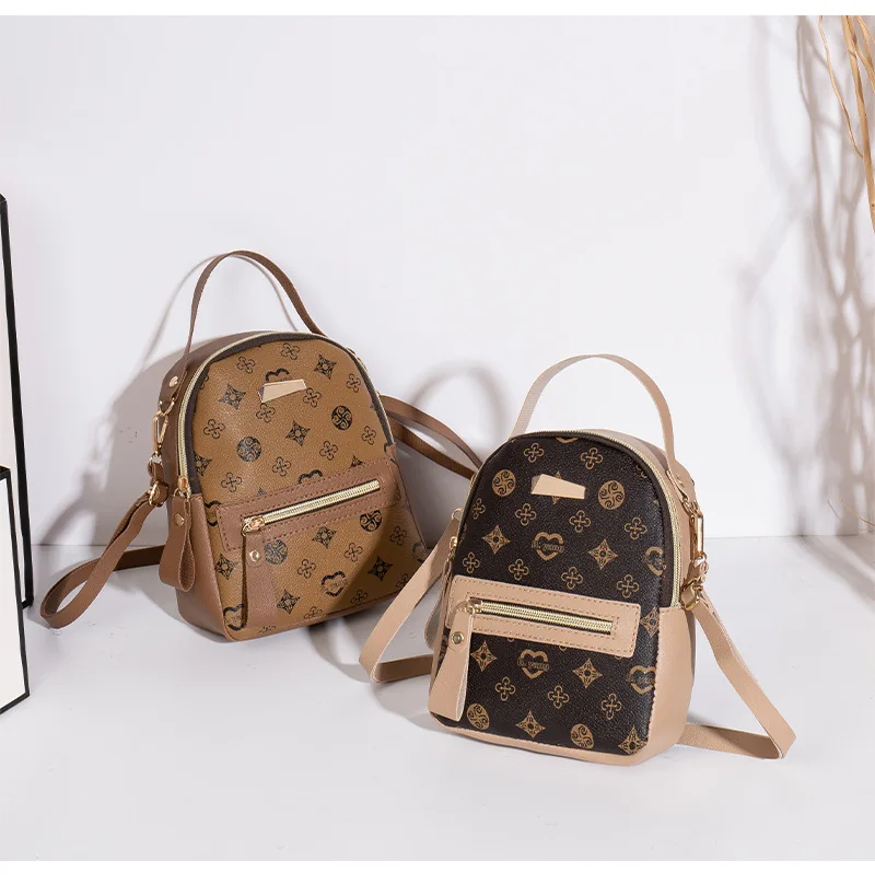 Flower backpack 2022 ladies bag fashion backpack women's - Image 21