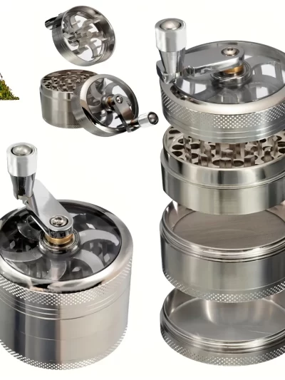 Nut and Hard Spice Grinder for Nutmeg Ginger Rock Salt and Peppercorn