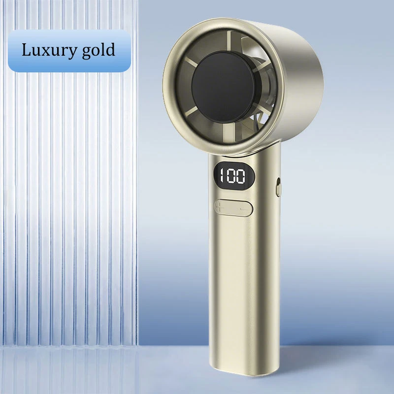 Xiaomi New Mini Handheld Fan 120 Speed Portable Desktop Fans Instant Cooling with Ice Mode Rechargeable - Image 9