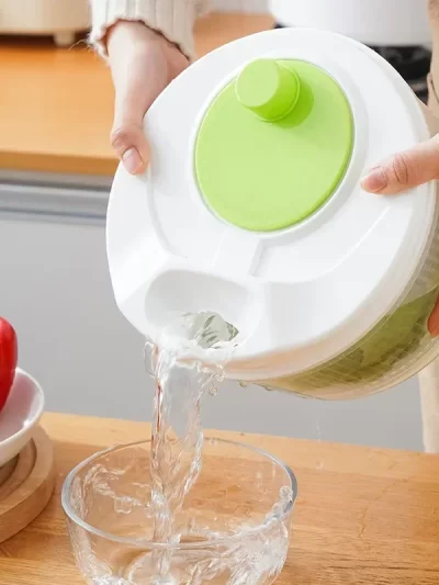 Salad Spinner for Leafy Vegetables, Lettuce Washer & Dryer