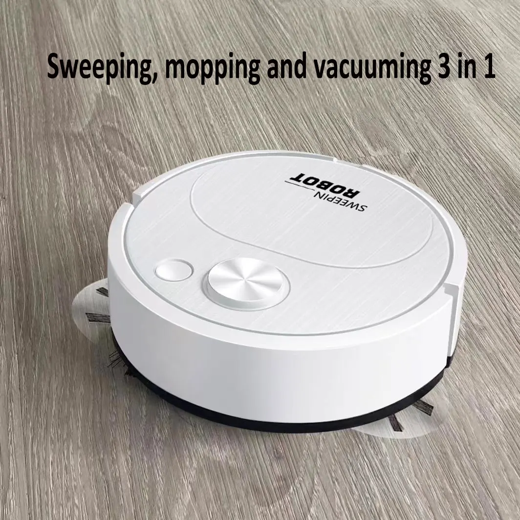 NEW USB Sweeping Robot Vacuum Cleaner Mopping 3 In 1 Smart Wireless 1500Pa Dragging Cleaning Sweep Floor - Image 4