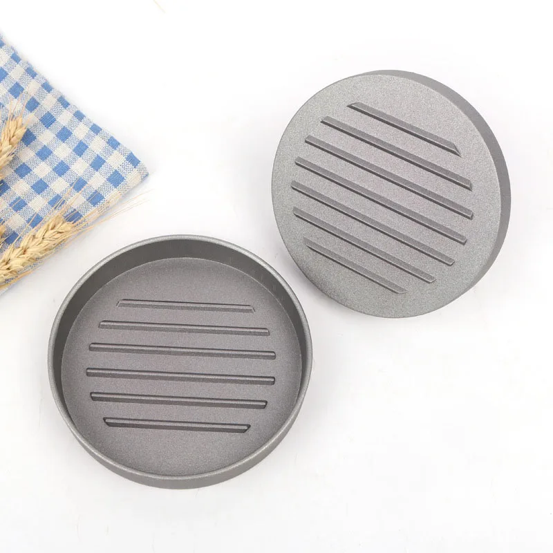 Circular Burger Mold Burger Press Non-stick Meat Pie Machine - Image 5