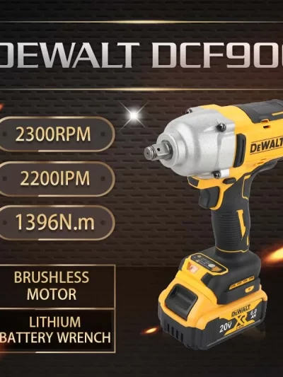 DEWALT DCF900 Impact Wrench 1/2" Inch High Torque With Hog Ring Anvil 20V Brushless Cordless Wrench Dewalt Power Tools