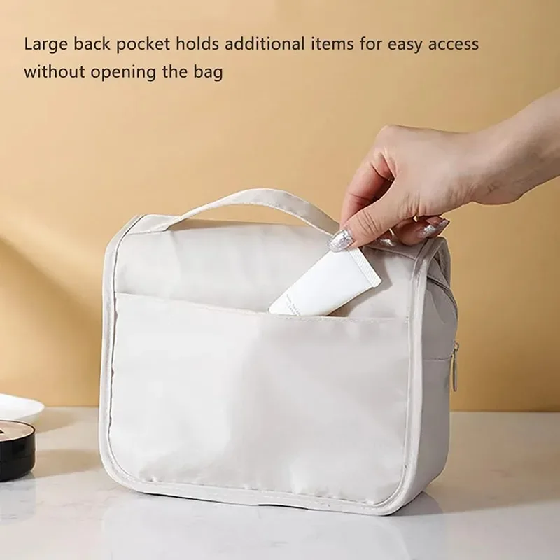 High Quality Travel Makeup Bag Waterproof Toiletries Organizer - Image 5