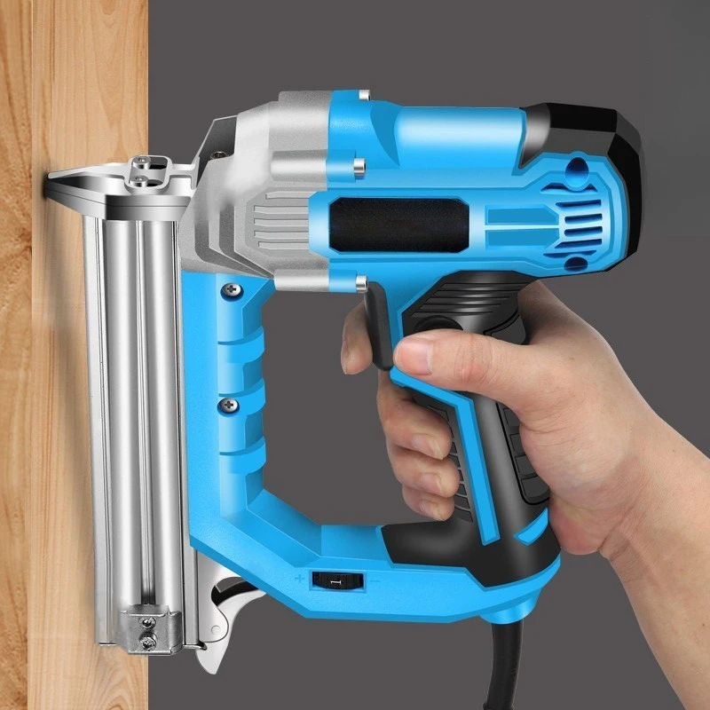 Electric Nail Gun Machine 2300W 220V Woodworking Furniture Electrical Straight Staple Nail F30/F25/F20/F15 Stapler Shooter