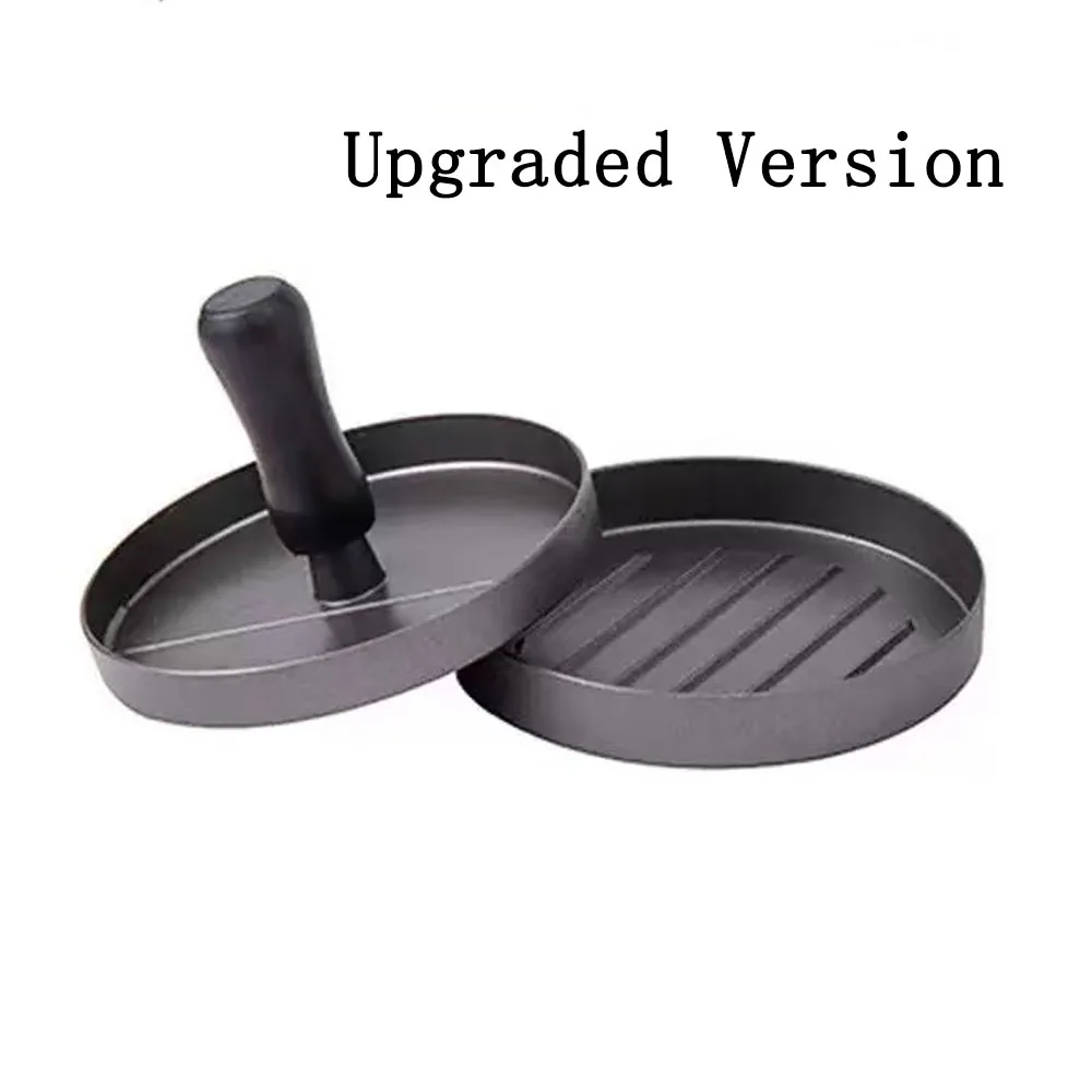 Burger Press Hamburger Meat Tool Patty Maker Aluminum Burger Maker - Image 9