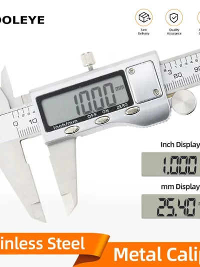 Metal Caliper Digital Pachometer Professional Vernier Caliber Measuring Tools