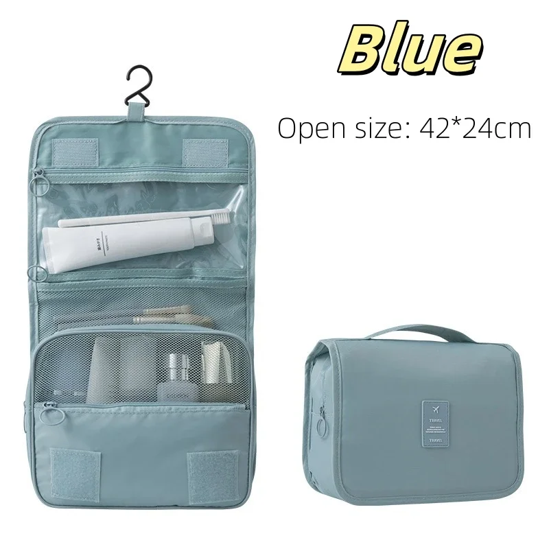 High Quality Travel Makeup Bag Waterproof Toiletries Organizer - Image 12