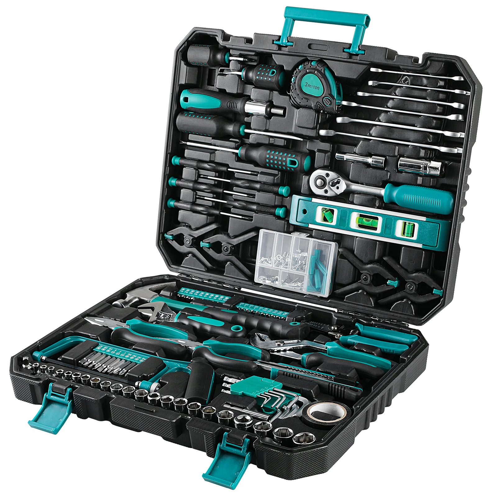 Home Repair Tool Kit - 198 Piece General Home/Auto Repair Tool Set, General Mechanic Tool Set - Image 10