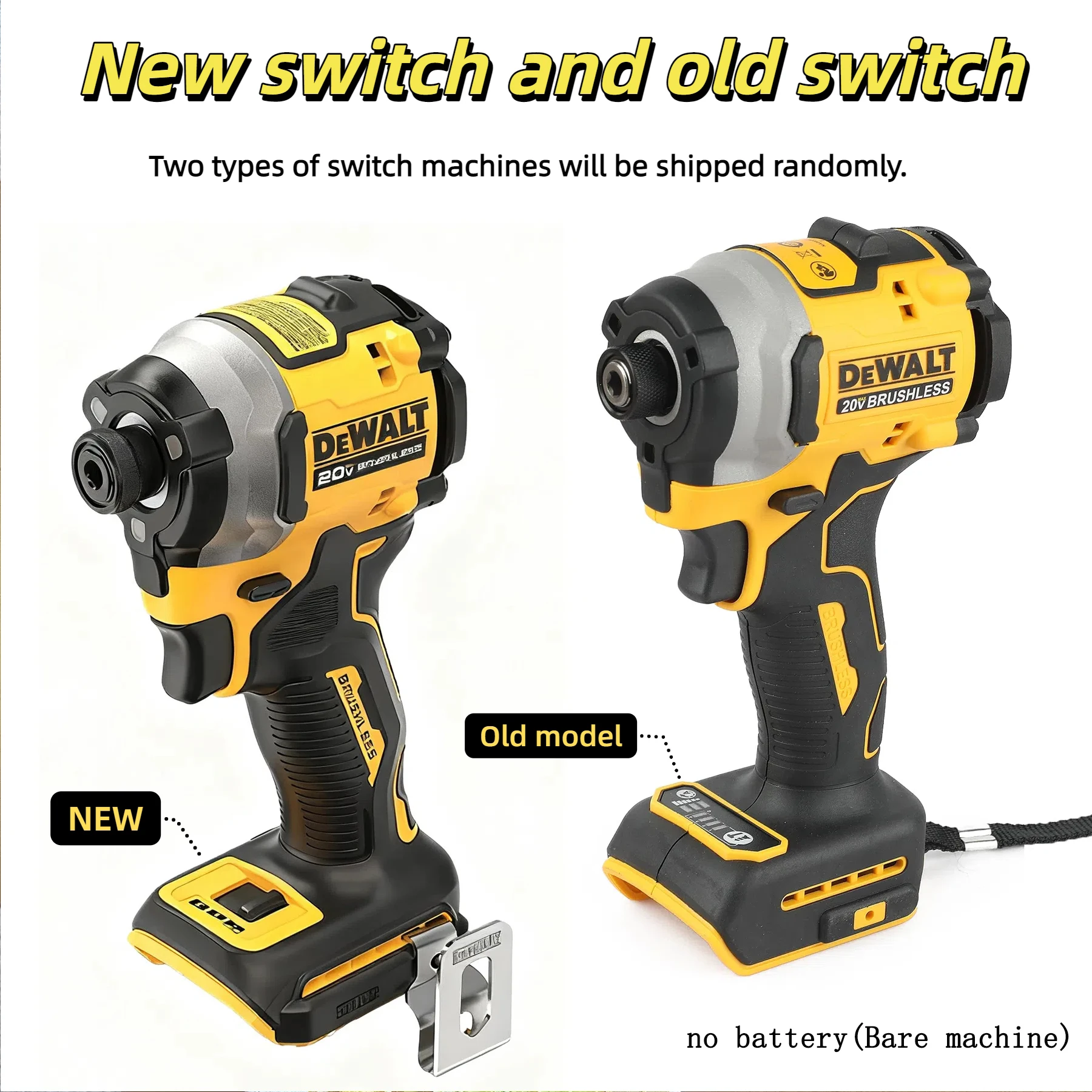 DEWALT DCF850 Impact Driver Electric Driver 20V Brushless Cordless 3250RPM screwdrivers - Image 8