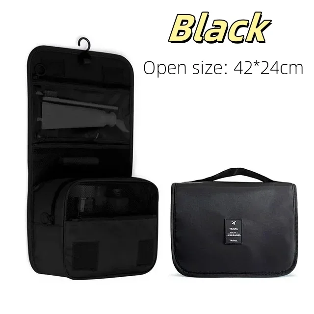 High Quality Travel Makeup Bag Waterproof Toiletries Organizer - Image 9