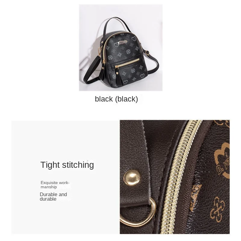 Flower backpack 2022 ladies bag fashion backpack women's - Image 14