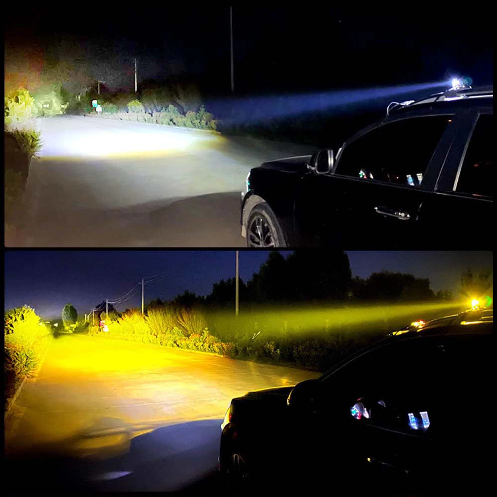 1PCS 12v Offroad Spot Flood Combo Work Light LED Light Bar Superbright 6000K - Image 13