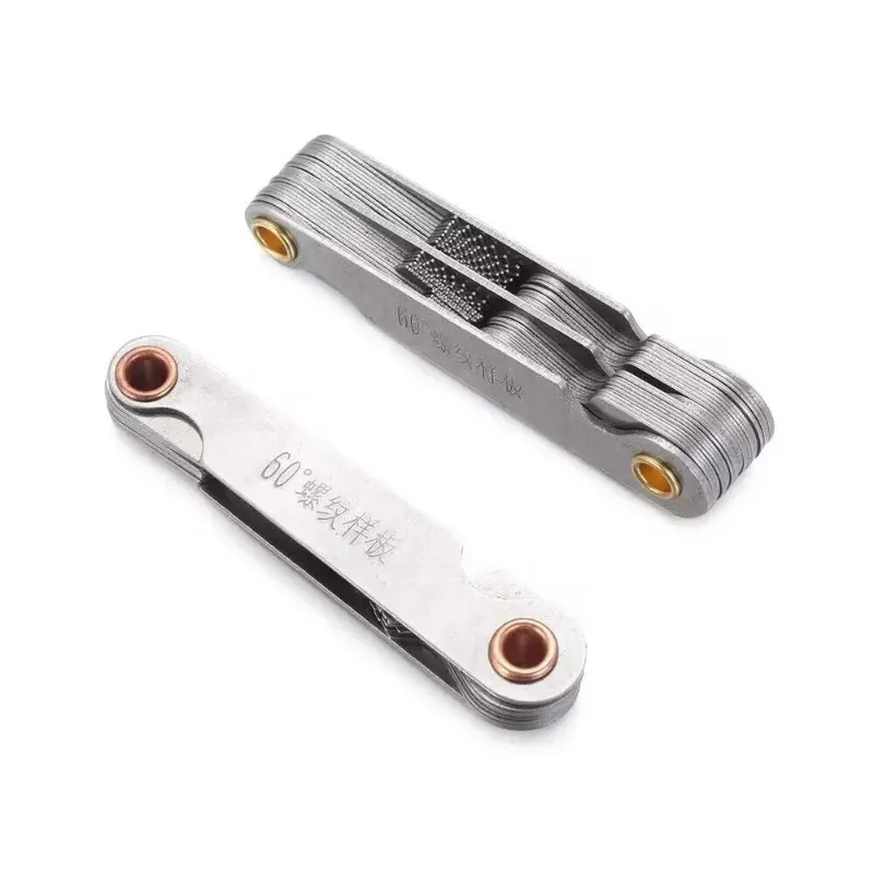 55/60 Degree Metric Inch Thread Plug Gauge Gear Tooth Screw Pitch Gauges - Image 14