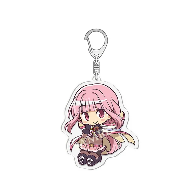 Anime Puella Magi Madoka Magica Keychain Kaname Akemi Homura Miki Sayaka Tomoe Mami Kyoko Key Chain Ring For Fans Gifts Jewelry - Image 5