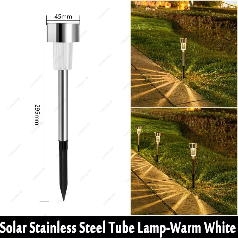 Outdoor Solar Lights Garden Lamp Solar Powered Waterproof Landscape Path LED Light for Yard - Image 7