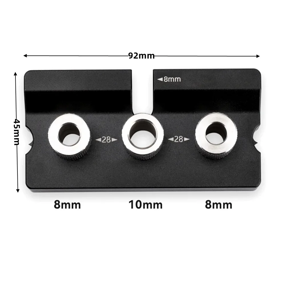 Woodworking 3 In 1 Doweling Jig Kit -Adjustable Wood Dowel Punch Locator Aluminum Pocket Hole Jig - Image 24