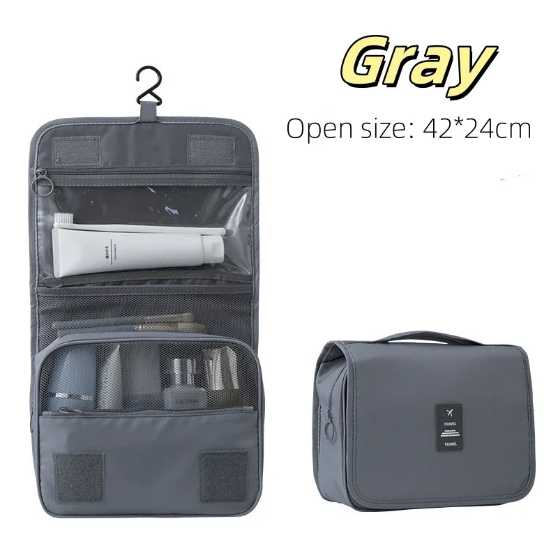 High Quality Travel Makeup Bag Waterproof Toiletries Organizer - Image 10