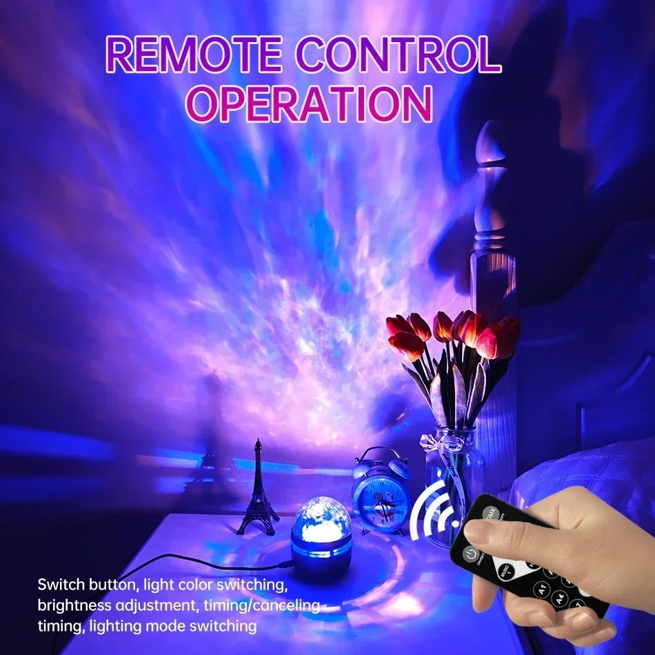 LED Galaxy Projector Light Multi-color Remote Control for Bedroom Decoration - Image 5
