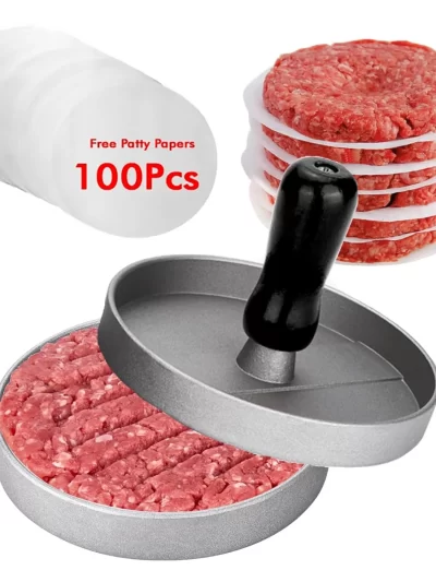 Circular Burger Mold Burger Press Non-stick Meat Pie Machine