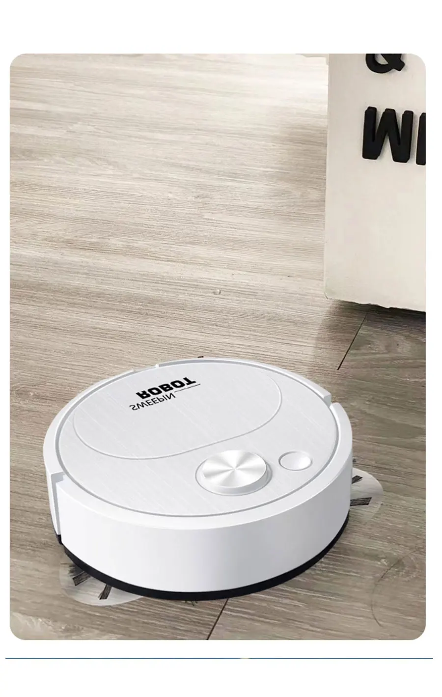 NEW USB Sweeping Robot Vacuum Cleaner Mopping 3 In 1 Smart Wireless 1500Pa Dragging Cleaning Sweep Floor - Image 12