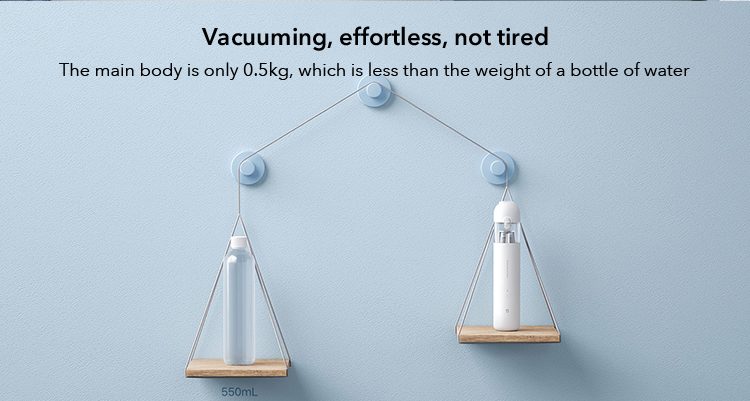 Original XIAOMI MIJIA Portable Handheld Vacuum Cleaner For Home Car Mini Wireless Dust Catcher - Image 11