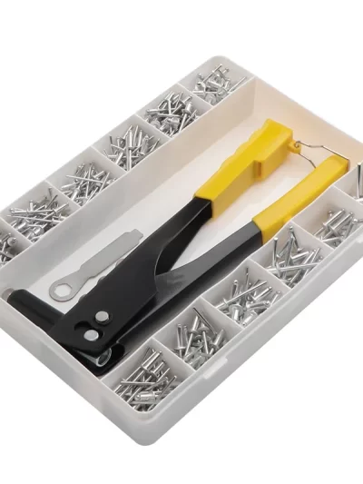 60/120/200/380 pcs Heavy Duty Riveter Gun Set Hand Riveter Blind Rivet Pliers Gun