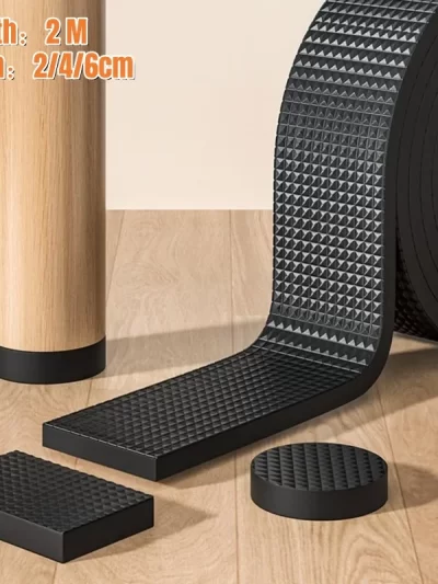 DIY Anti-slip Furniture Pads Mute Mats Bumper Damper Thick Non-Slip Pad Foot Cover Self Adhesive