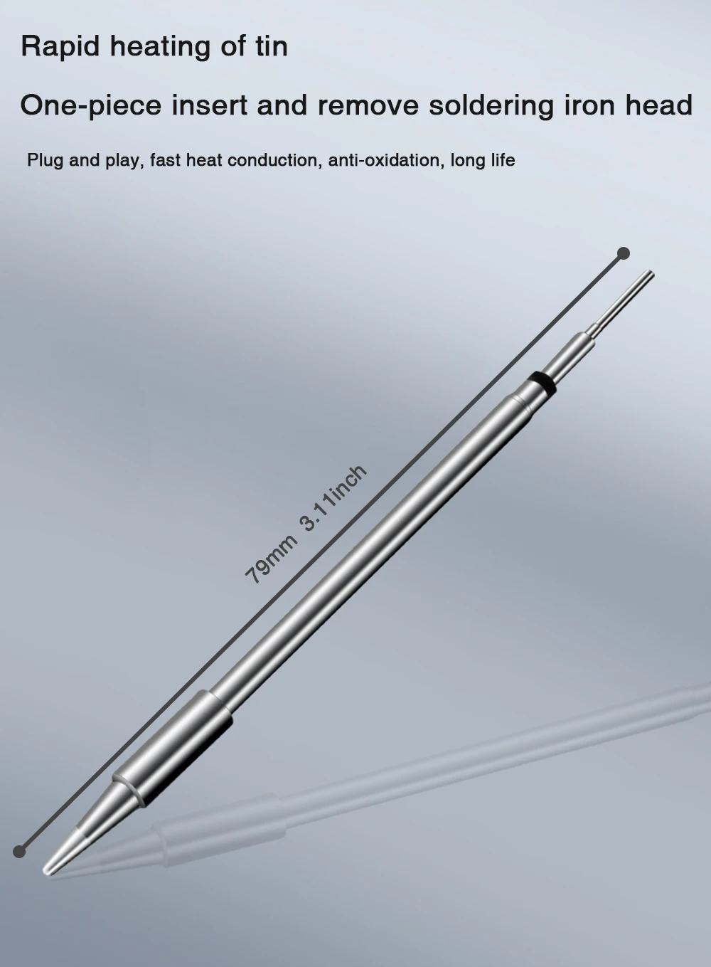 USB soldering iron mini small soldering iron set portable household type-C interface 800mAh battery Adjustable temperature - Image 26