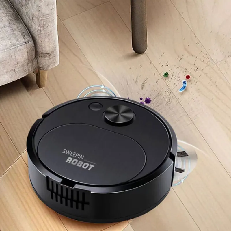 NEW USB Sweeping Robot Vacuum Cleaner Mopping 3 In 1 Smart Wireless 1500Pa Dragging Cleaning Sweep Floor - Image 2