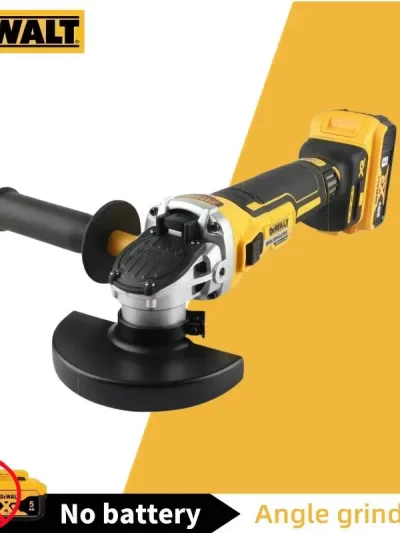 DEWALT 20V MAX* Angle Grinder, Paddle Switch,DCG416B 125mm Wireless Brushless Angle Grinder 9000RPM Lithium Battery Powered Cutt