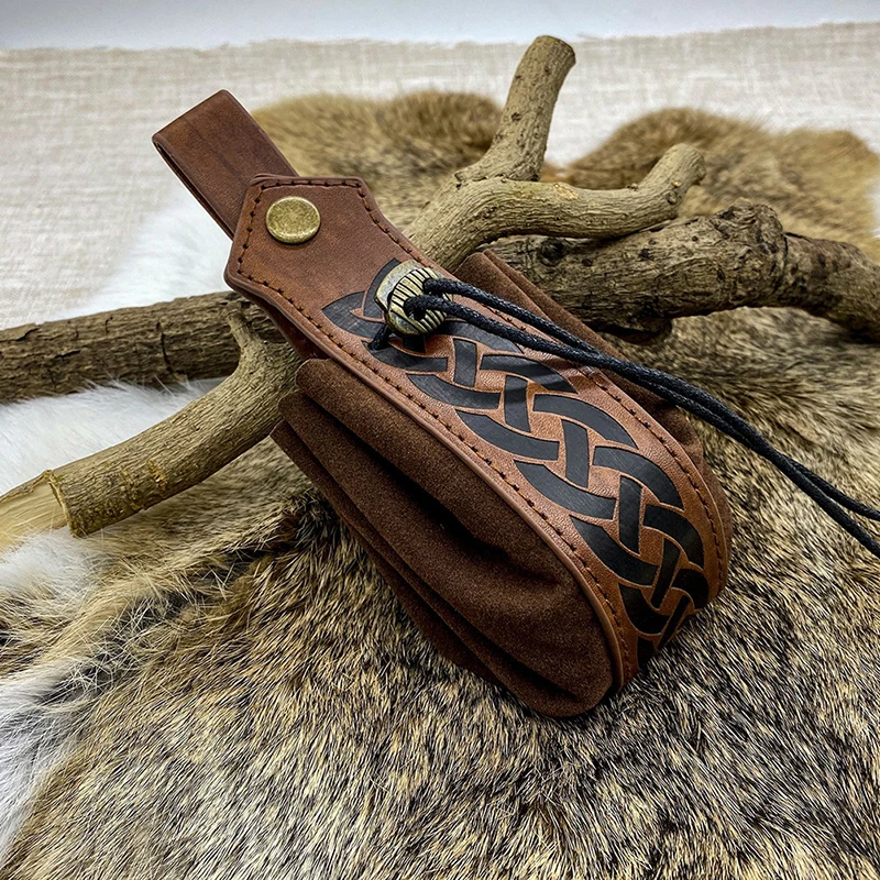Viking-style Medieval Pouch That Can Be Hung On a Belt - Image 14
