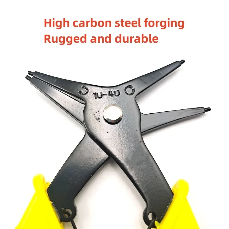 Circlip Pliers 2 in 1 Internal and External Dual Purpose Pliers External Spring Pliers - Image 3