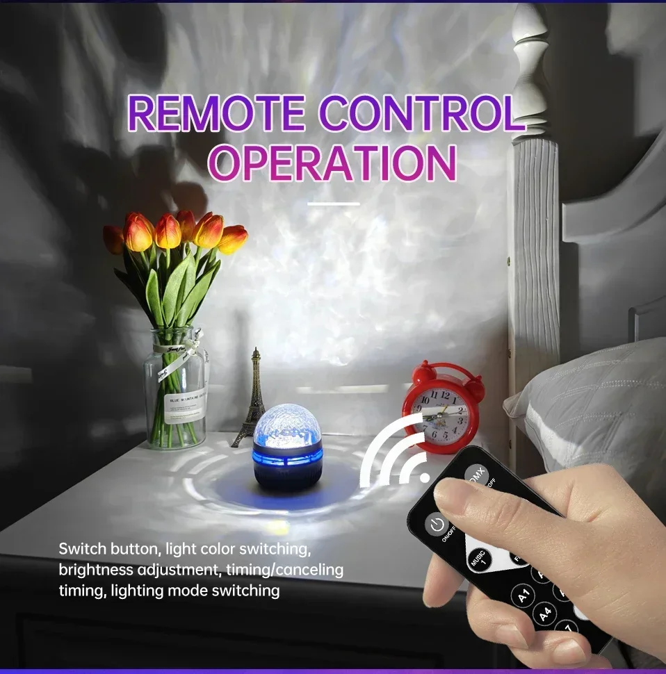 LED Galaxy Projector Light Multi-color Remote Control for Bedroom Decoration - Image 19